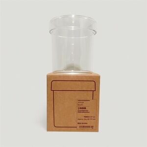 Muji Acrylic Large Q-tip Holder